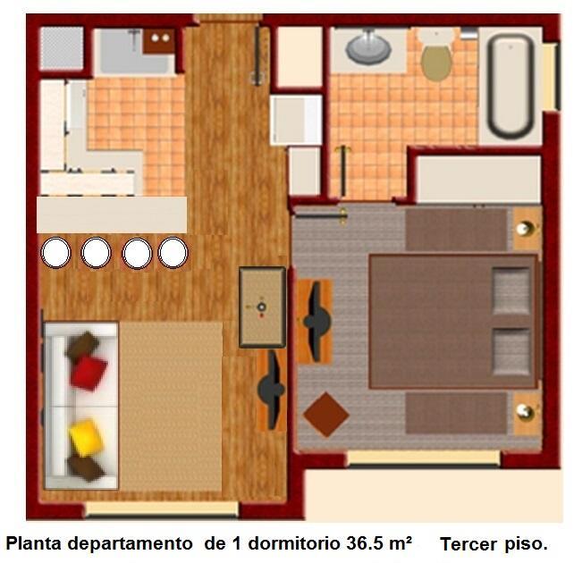 Apartamento Depto Parque Suizo 800 Pucón Exterior foto